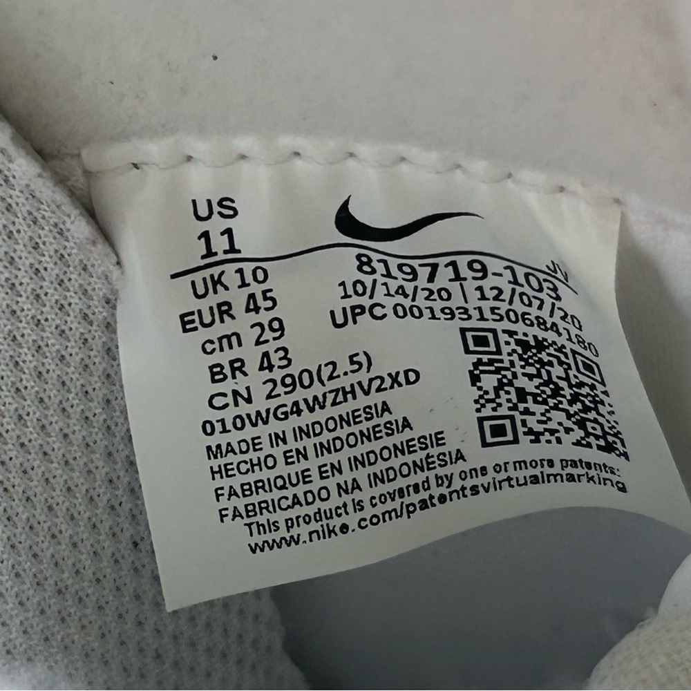 Mens Nike Cortez Basic Leather 'Forrest Gump' 2019 - Picture 8 of 8